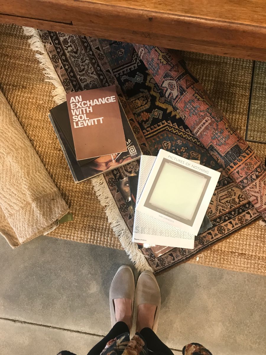 PRE-SALE IS OPEN!! Call or message for more information on specific pieces. Priced to sell or make an offer. Discount days to be announced.  Art and architecture books, Hamadan rug, beige wool rug