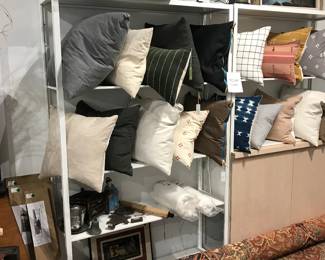 mix and match pillows! Vintage Louis Vuitton luggage set, coastal oil on canvas (all not included in discount days)