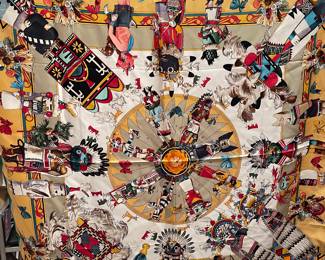 Hermes Kachina Scarf
