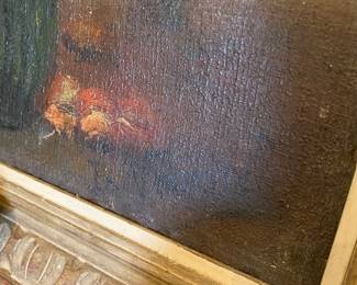 Fine Still Life Painting Signed Indistinguishably. Signature Is There Just Hard To Read