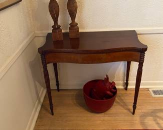 One Of A Pair Of Finest Quality Drop Leaf Tables