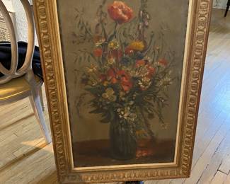 Fine Still Life Painting Signed Indistinguishably. Signature Is There Just Hard To Read