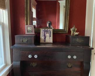 Empire Dresser & Large Mirror