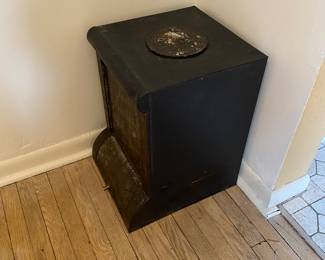 Great Old Coal Scuttle. Decorated