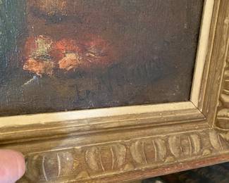 Fine Still Life Painting Signed Indistinguishably. Signature Is There Just Hard To Read