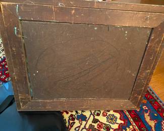 Fine Modern Painting Rear