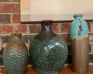 Various ceramic vases