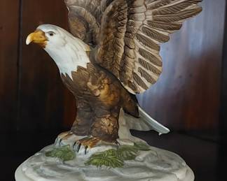 porcelain Eagle figurine