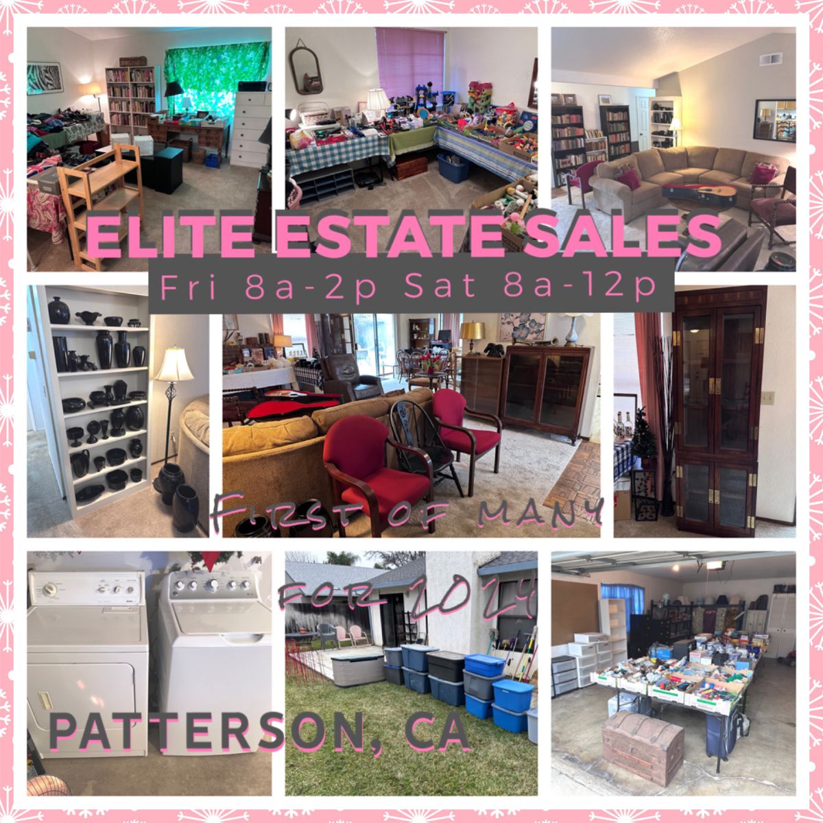 Wonderful Elite Estate Sale full home, garage... starts on 1/19/2024