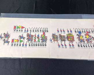 Antique Wood Block Prints, Asian Artwork