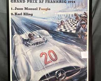 Grand Prix AF Frankrig 1954 Mercedes Benz