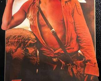 Original 1984 Indiana Jones The Temple Of Doom Movie Poster 