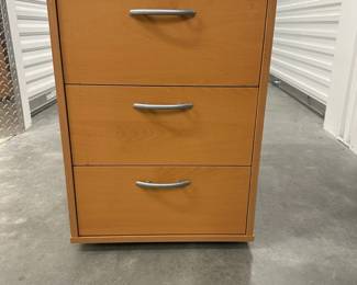 End Table With 3 Drawers 