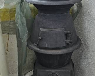 Montgomery Ward pot belly stove