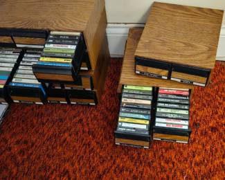 Self help and music cassette tapes