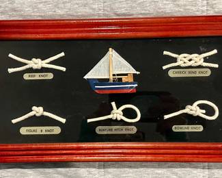 Nautical Knots Shadow Box