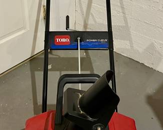 Toro Power Curve 1800 Snow Thrower