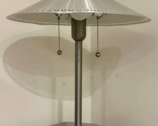 Pierced Metal Table Lamp