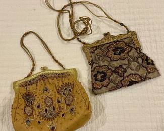 (2) Beaded Evening Bags