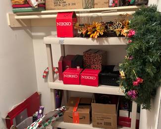 Holiday decor, wedding dress