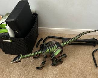 remote control dino, xbox system