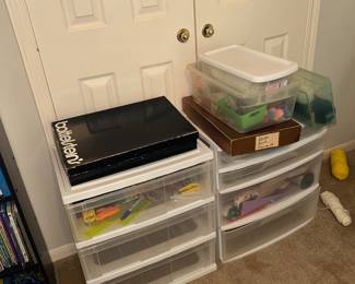 Craft supplies and organizers