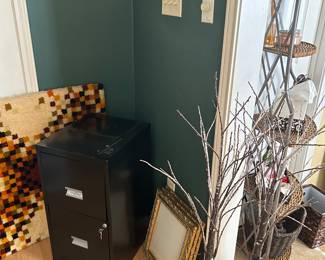 Filing cabinet, decor