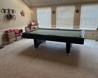 Pool table and accessories