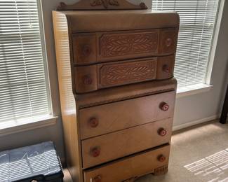 Art Deco Waterfall Dresser