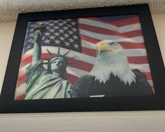 American Eagle Statue of Liberty