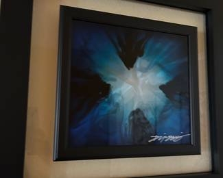 Derubeis Original Art Mini Burst Blue