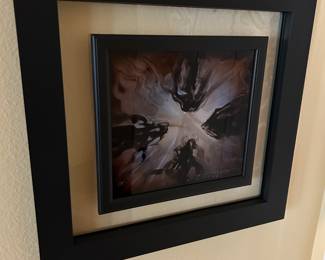 Derubeis Original Art Mini Burst Purple