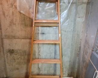 6 ft ladder wood