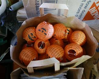 Halloween pumpkin decorations