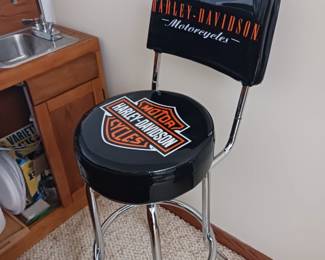 Harley-Davidson bar stool