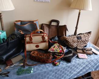 Designer handbags coach, Dooney burke, Michael Kors