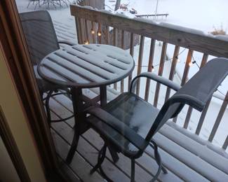 High top Patio Bistro Set