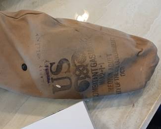 US Army issue gas mask