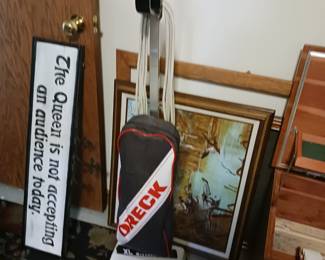 Oreck vacuum cleaner