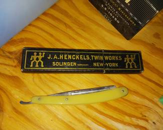 Henkels Solingen Germany straight razor