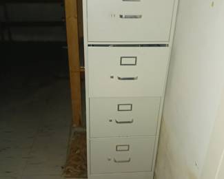 Free four drawer filing cabinet one of two available