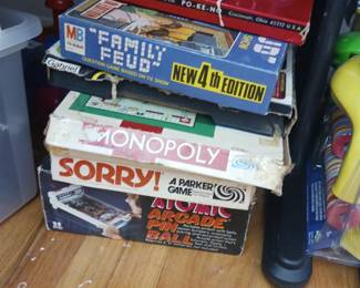 Vintage board games