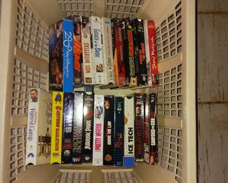 VHS tapes movies