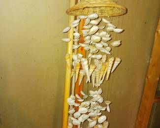 Sea shell wind chime