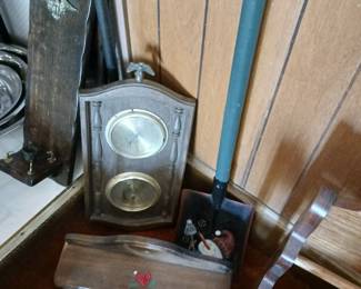 Barometer/thermometer Country Cabin sconces candlesticks
