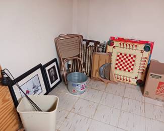 Vintage folding chairs