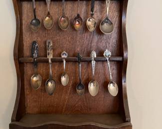 Vintage spoon collection