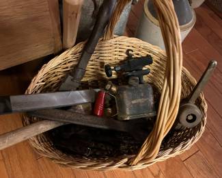 Old tools. 