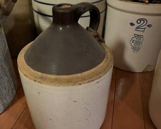 Antique Whiskey Moonshine Jug