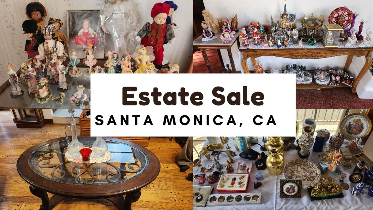 Santa Monica Estate Sale starts on 2/10/2024